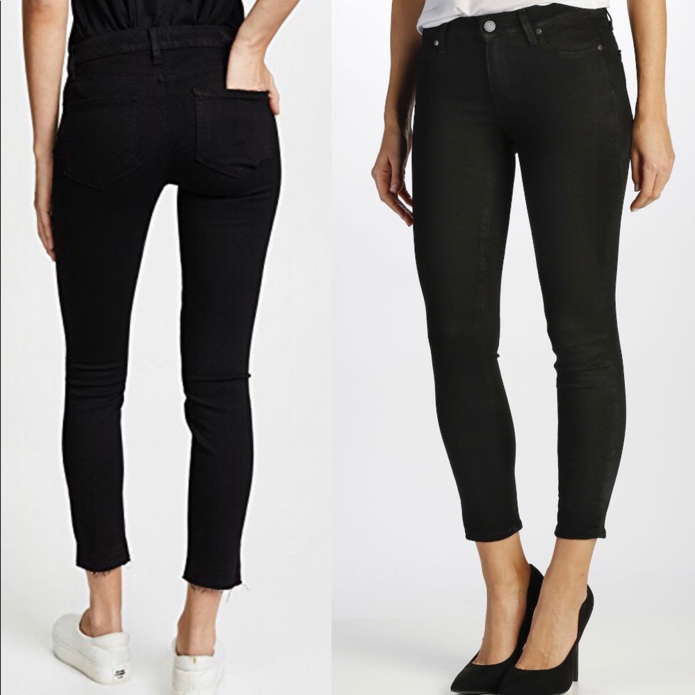 🌺PAIGE Black Ankle & Cropped Jeans (3/$50)